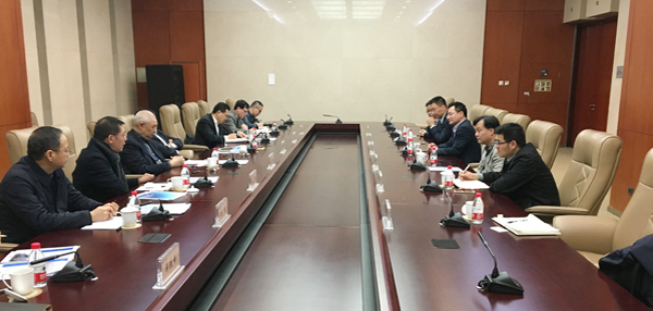 机电集团董事长王敏、副总司理杨震宇拜会华能集团向导