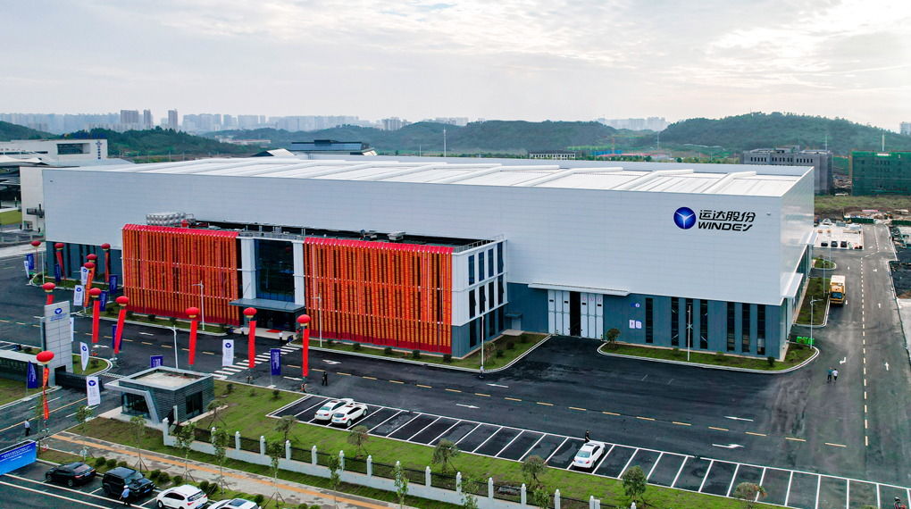 金沙乐娱场5555199vip股份永州基地首台大兆瓦机组下线