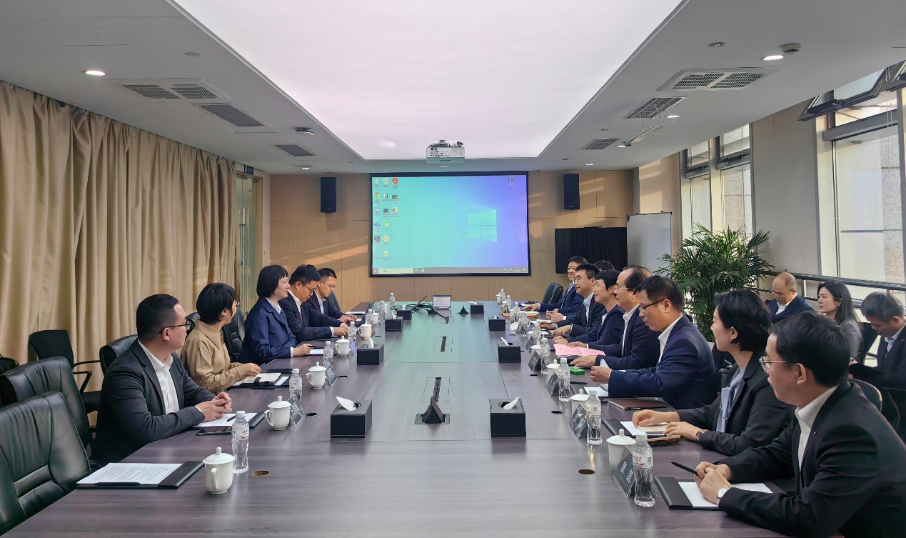 招商局集团总司理石岱与金沙乐娱场5555199vip股份洽谈相助